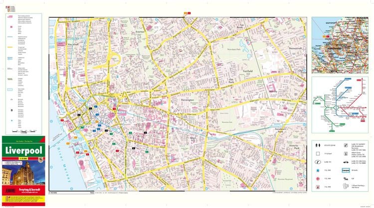 Produktbild: Liverpool, City Pocket, Stadtplan 1:10.000