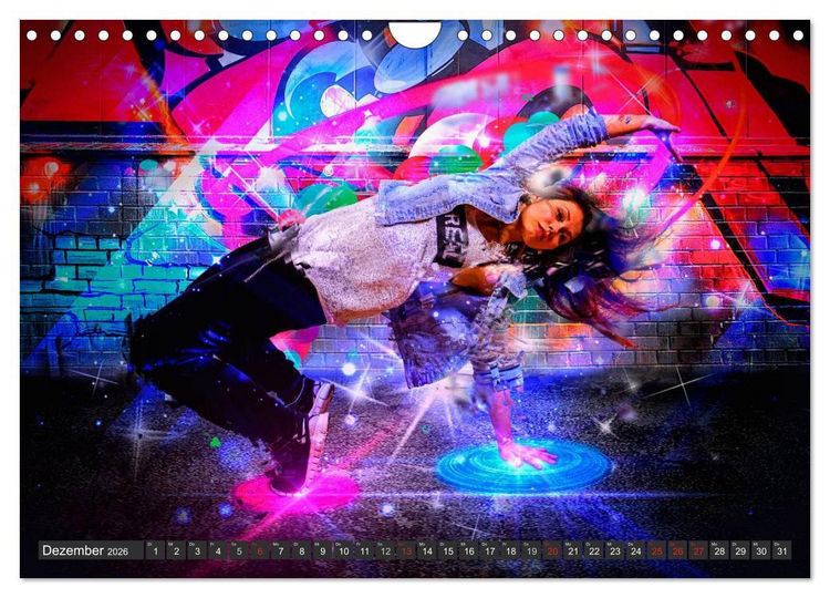 Produktbild: Break Dance (Wandkalender 2026 DIN A4 quer), CALVENDO Monatskalender