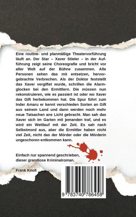 Produktbild: Der Tod von der Theaterlegende Xaver Stieler