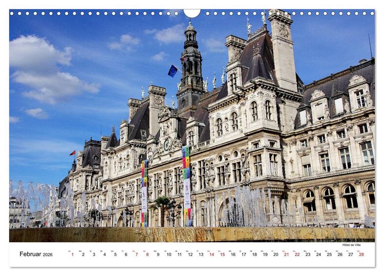 Produktbild: Paris - zwischen gestern und morgen (Wandkalender 2026 DIN A3 quer), CALVENDO Monatskalender