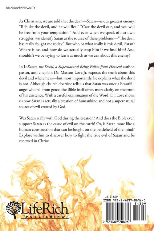 Produktbild: Is Satan, the Devil, a Supernatural Being Fallen from Heaven?