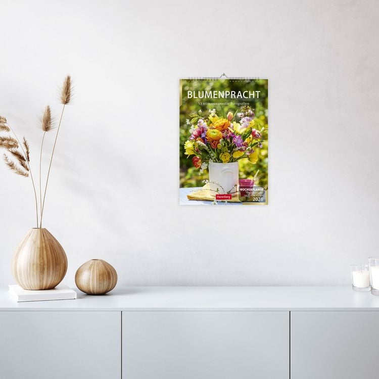 Produktbild: Blumenpracht Wochenplaner 2026 - 53 stimmungsvolle Fotografien