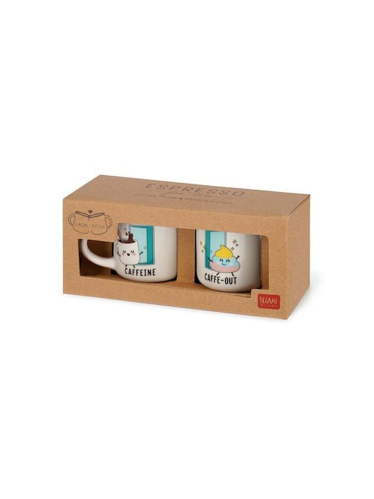 Produktbild: Legami 2er Set Espresso Tassen - Poo