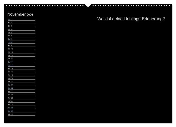 Produktbild: Mein Pers&ouml;nlicher Kalender (Wandkalender 2026 DIN A2 quer), CALVENDO Monatskalender