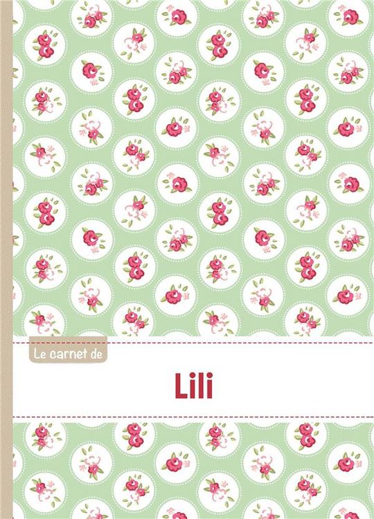 Produktbild: Le carnet de lili lignes, 96p, a5
