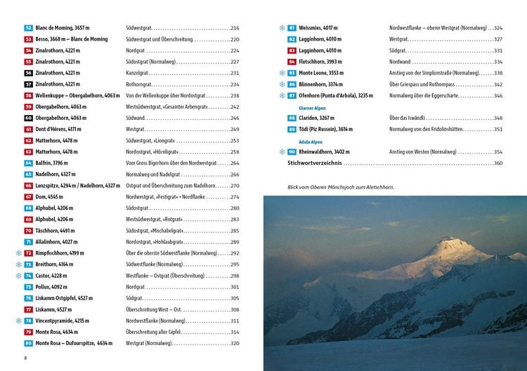 Produktbild: Hochtouren Westalpen Band 1: Schweiz / Italien