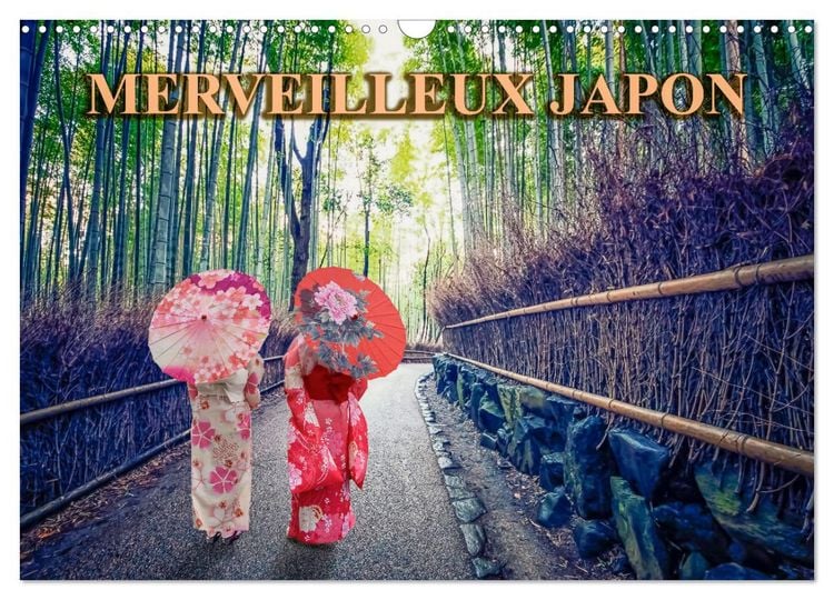 Produktbild: Merveilleux Japon (Calendrier mural 2026 DIN A3 vertical), CALVENDO calendrier mensuel