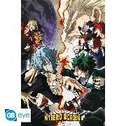 Produktbild: MY HERO ACADEMIA Poster. "Heroes VS. Villains"