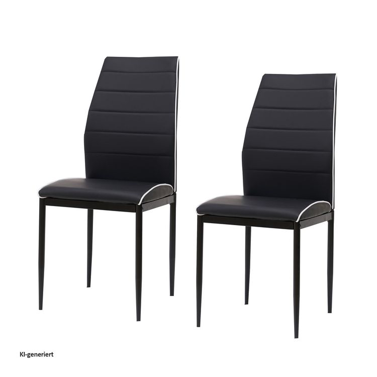 Produktbild: HTI-Living Stuhl Madison PU 2er-Set Stuhl Madison PU 2er-Set