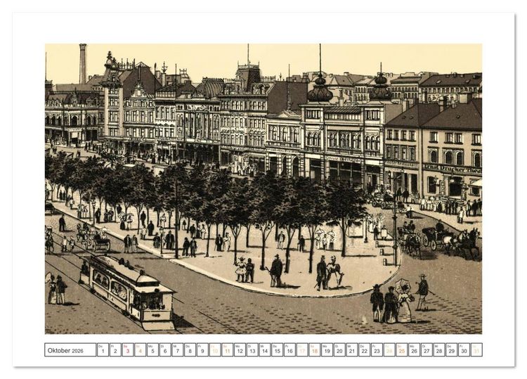 Produktbild: Hamburg: Die Hafenstadt auf historischen Stichen (Tischkalender 2026 DIN A5 quer), CALVENDO Monatskalender