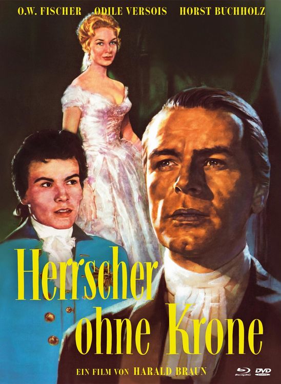 Produktbild: Herrscher ohne Krone - Limited Mediabook (in HD neu abgetastet, Blu-ray+DVD+Booklet)