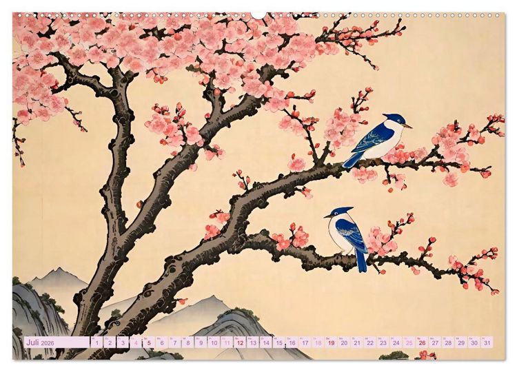 Produktbild: Hanami in Japan (Wandkalender 2026 DIN A2 quer), CALVENDO Monatskalender