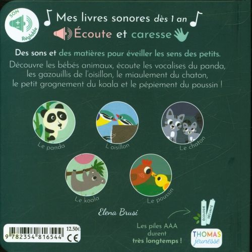 Produktbild: Mes b&eacute;b&eacute;s animaux