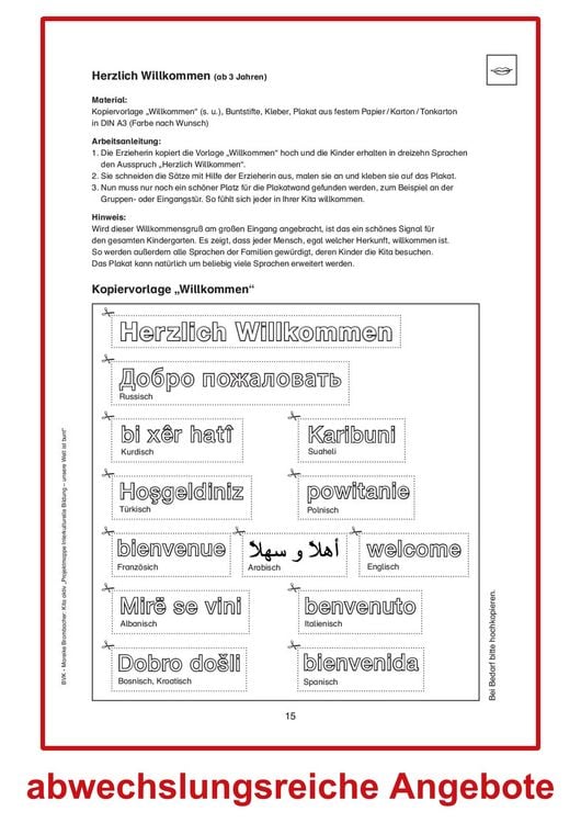 Produktbild: Kita aktiv Projektmappe Interkulturelle Bildung &ndash; unsere Welt ist bunt