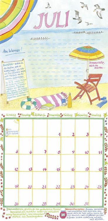 Produktbild: Kohwagner Merkkalender Mein buntes Jahr
