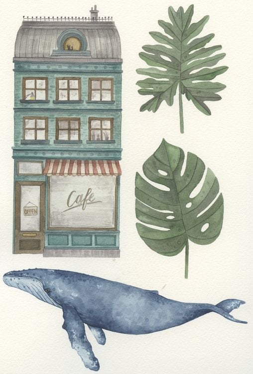 Produktbild: Die gro&szlig;e Watercolor Bibliothek