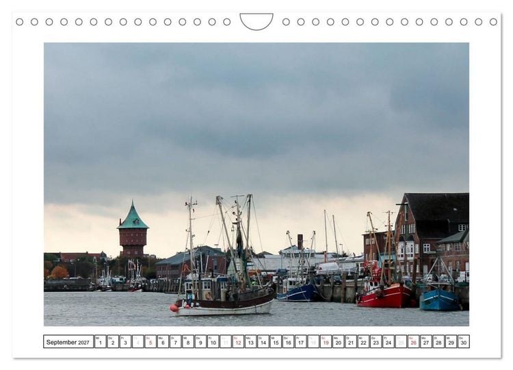 Produktbild: Nordseefeeling - Cuxhaven (Wandkalender 2027 DIN A4 quer), CALVENDO Monatskalender
