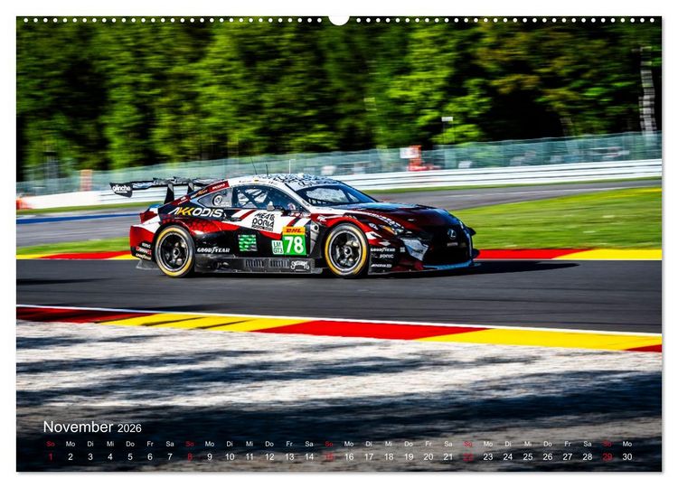Produktbild: World Endurance Championship (Wandkalender 2026 DIN A2 quer), CALVENDO Monatskalender
