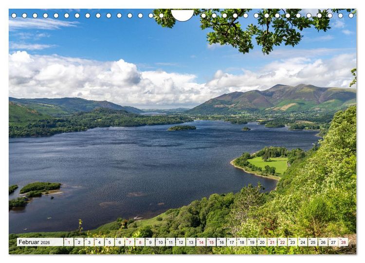 Produktbild: Gro&szlig;britannien - England (Wandkalender 2026 DIN A4 quer), CALVENDO Monatskalender