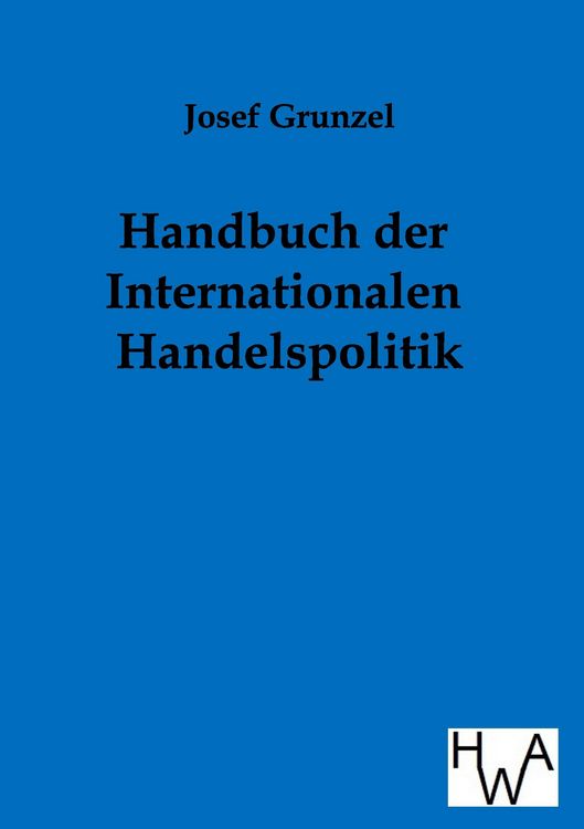 Produktbild: Handbuch der Internationalen Handelspolitik