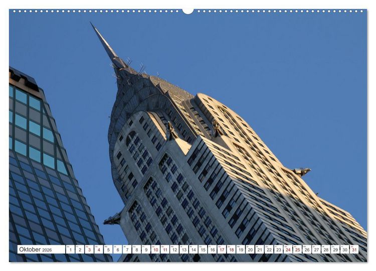 Produktbild: New York City Manhattan Perspektiven (hochwertiger Premium Wandkalender 2026 DIN A2 quer), Kunstdruck in Hochglanz