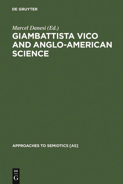 Produktbild: Giambattista Vico and Anglo-American Science