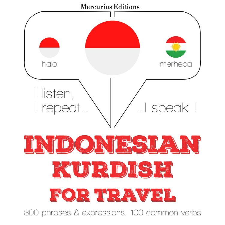 Produktbild: Travel words and phrases in Kurdish