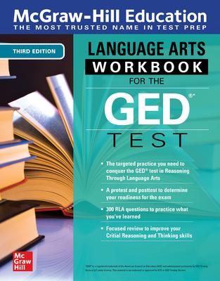 Produktbild: McGraw-Hill Education Language Arts Workbook for the GED Test, Third Edition