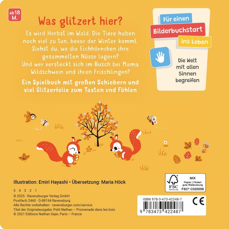 Produktbild: Mein erstes Glitzerbuch - Im Wald