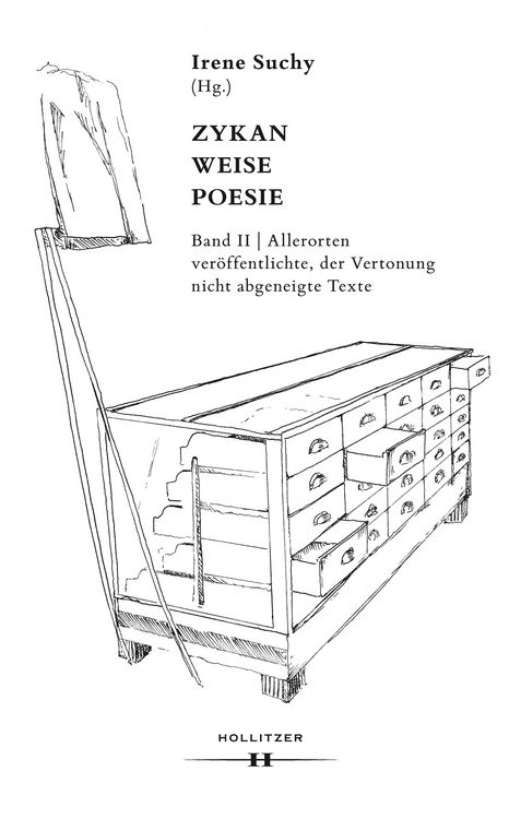 Produktbild: Zykan - Weise - Poesie. Band II: Allerorten ver&ouml;ffentlichte, der Vertonung nicht abgeneigte Texte