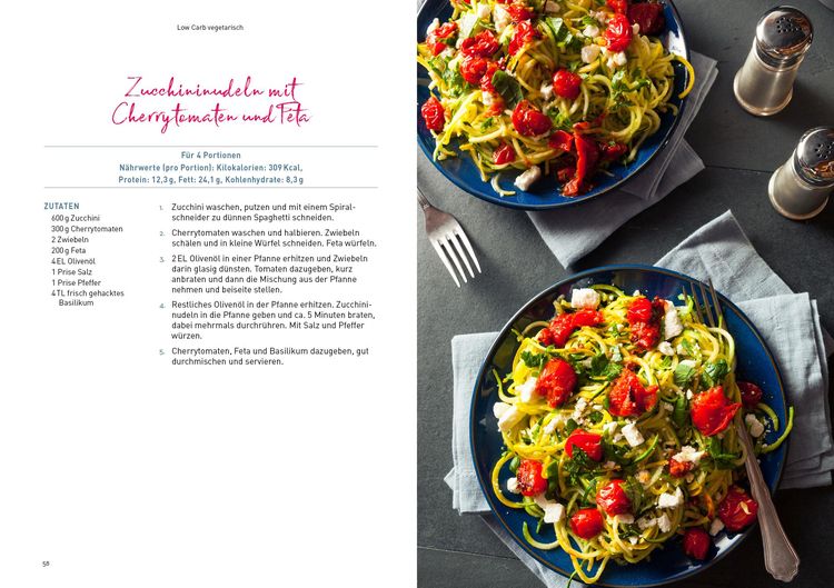 Produktbild: Low Carb vegetarisch