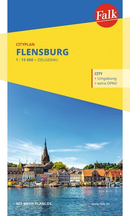 Produktbild: Falk Cityplan Flensburg 1:15.000