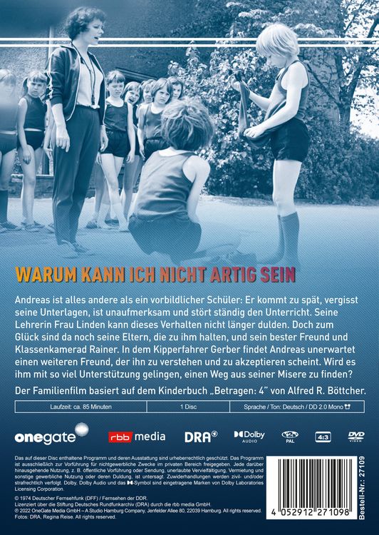 Produktbild: Warum kann ich nicht artig sein (DDR TV-Archiv)