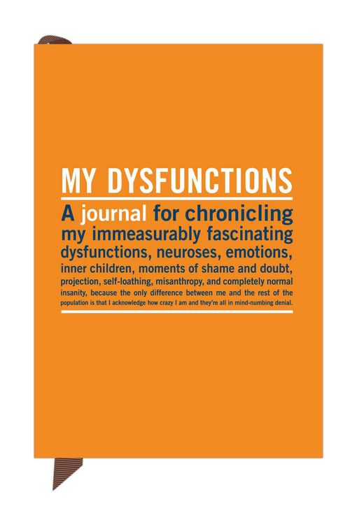 Produktbild: Knock Knock My Dysfunctions Mini Inner-Truth Journal