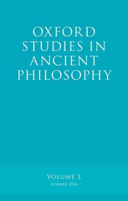 Produktbild: Oxford Studies in Ancient Philosophy, Volume 50
