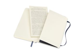 Produktbild: MOLESKINE NOTIZBUCH P/A6, BLANKO, SOFT COVER, SAPHIR