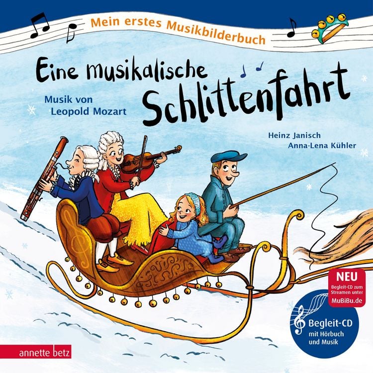 Bild vom Artikel Eine musikalische Schlittenfahrt (Mein erstes Musikbilderbuch mit CD und zum Streamen, Bd.) vom Autor Heinz Janisch