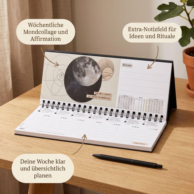 Produktbild: Einfach mit dem Mond 2027