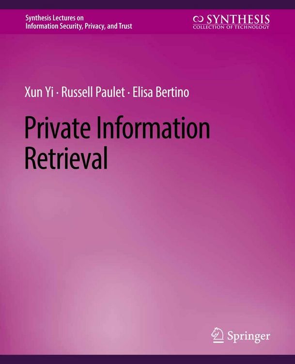 Produktbild: Private Information Retrieval