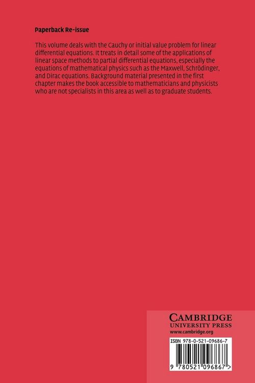 Produktbild: The Cauchy Problem