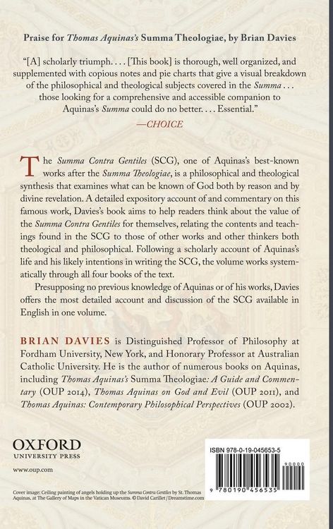 Produktbild: Thomas Aquinas's Summa Contra Gentiles