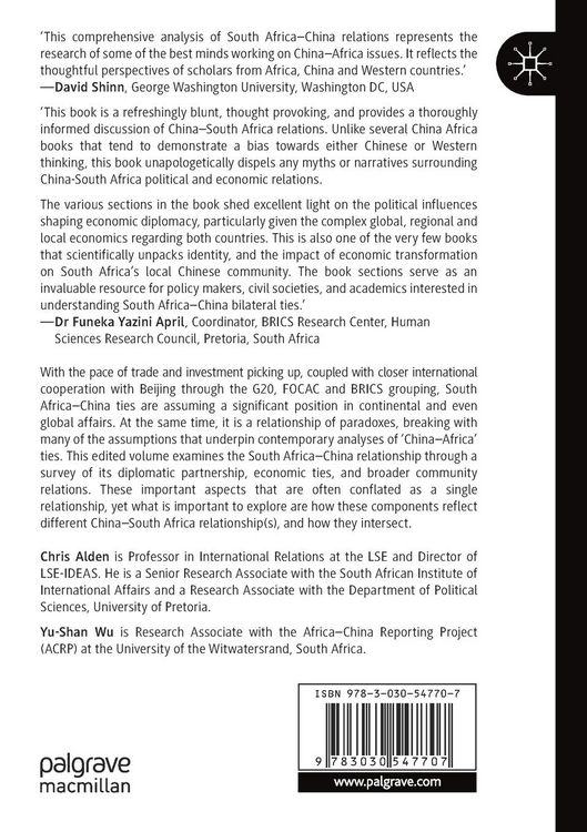 Produktbild: South Africa&ndash;China Relations