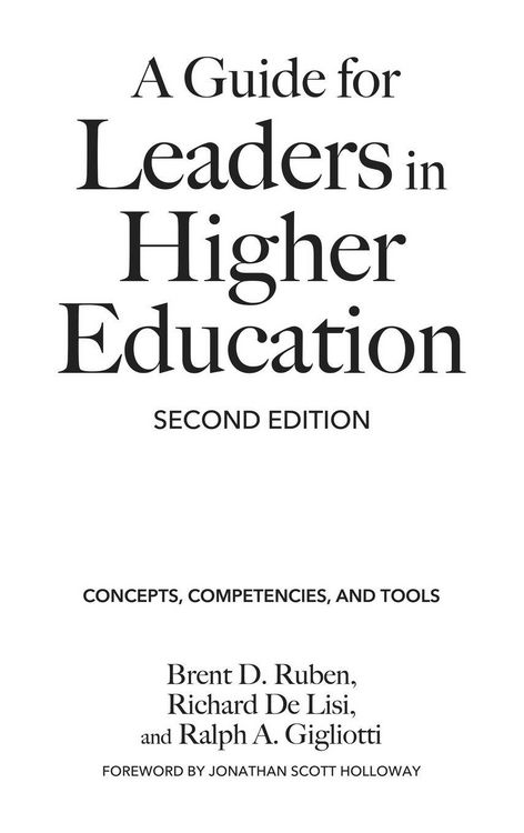 Produktbild: A Guide for Leaders in Higher Education