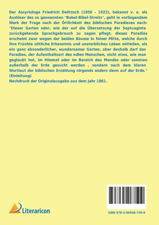 Produktbild: Wo lag das Paradies?