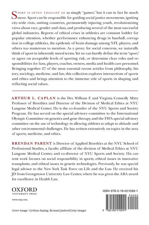 Produktbild: The Ethics of Sport