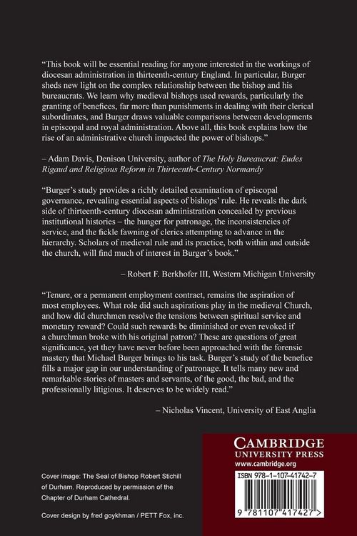 Produktbild: Bishops, Clerks, and Diocesan Governance in Thirteenth-Century England