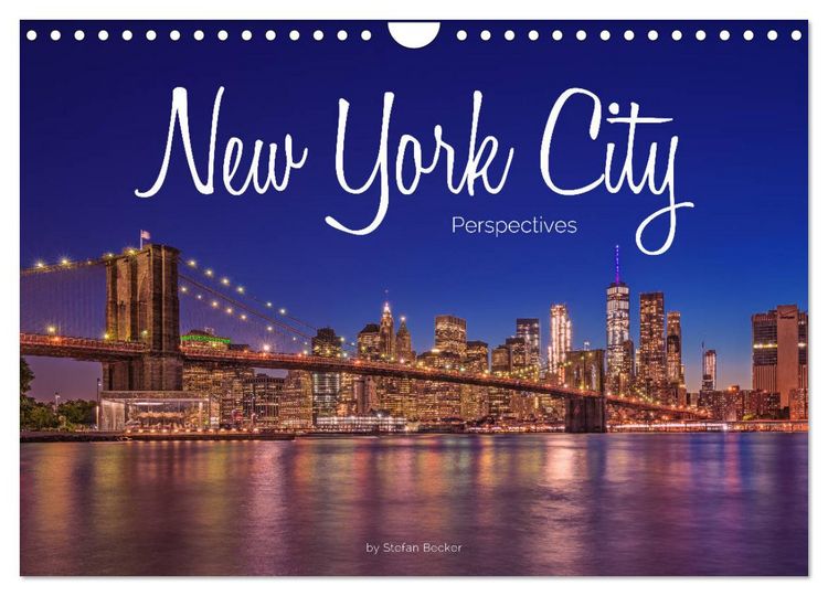 Produktbild: New York City Perspectives (Wall Calendar 2026 DIN A4 landscape), CALVENDO 12 Month Wall Calendar