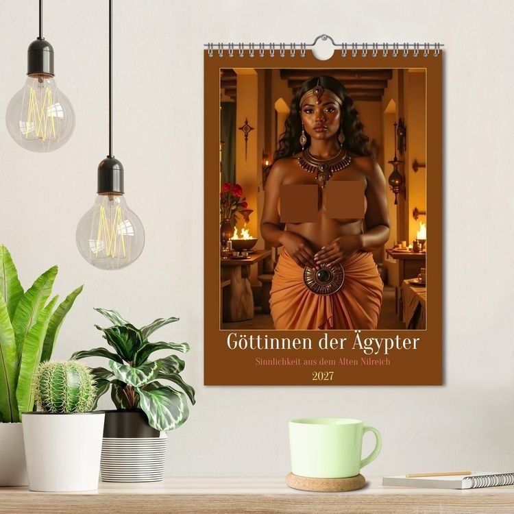 Produktbild: G&ouml;ttinnen der &Auml;gypter (Wandkalender 2027 DIN A4 hoch), CALVENDO Monatskalender