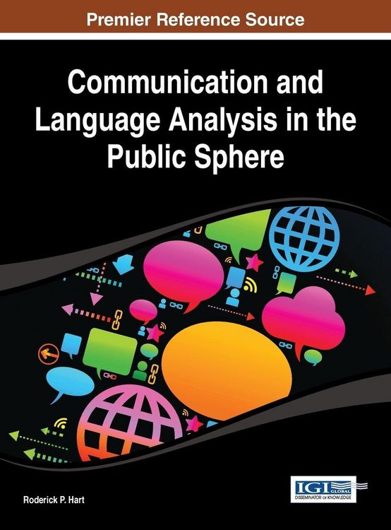 Produktbild: Communication and Language Analysis in the Public Sphere
