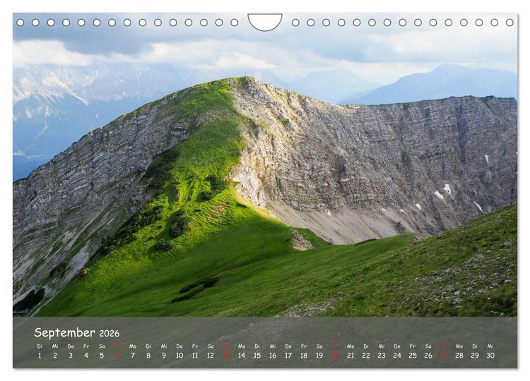 Produktbild: Ammergauer Alpen (Wandkalender 2026 DIN A4 quer), CALVENDO Monatskalender